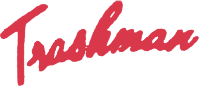 Trashman logo for ZX Spectrum